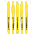 Highlighters Yellow Comfort Grip Highlighter Marker Set Nontoxic Pen Style High Lighter Packs Chisel Tip Fluorescent Smudge Free Highlight Pen 72 packs of 5 Highlighters (360 PC) â€“ By Emraw