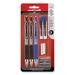 207 Mechanical Pencil With Lead And Eraser Refills 0.7 Mm Hb (#2) Black Lead Assorted Barrel Colors 3/set | Bundle of 5 Sets