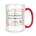 Neonblond Worlds Best Morphologist Certificate Award Mug gift for Coffee Tea lovers