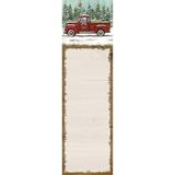 Primitives by Kathy 113552 Red Truck Magnetic List Notepad