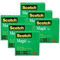 Scotch Magic Tape Refill Rolls 3/4 x 36 Yards 6 Rolls (MMM810341296-6)