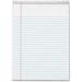 TOPS Docket Wirebound Legal Writing Pads - Letter - 70 Sheets - Wire Bound - 0.34 Ruled - 16 lb Basis Weight - 8 1/2 x 11 - 11 x 8.5 - White Paper - Perforated Hard Cover St | Bundle of 5 Packs