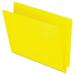 Pendaflex End Tab Folders Two Ply Tab Letter Yellow 100 per Box