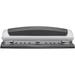 Swingline Precision Pro Desktop Punch 3 Punch Head(s) - 10 Sheet Capacity - 9/32 Punch Size - Black Silver