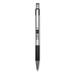 F-301 Ballpoint Pen Retractable Bold 1.6 Mm Black Ink Stainless Steel/black Barrel 2/pack | Bundle of 2 Packs