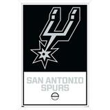 NBA San Antonio Spurs - Logo 21 Wall Poster 22.375 x 34 Framed