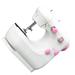 Mini Electric Sewing Machine Portable Household Sewing Machine Beginner Tailors Free-Arm Crafting Mending Machine