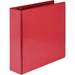 Samsill Economy 3 Round Ring View Binders - 3 Binder Capacity - Letter - 8 1/2 x 11 Sheet Size - 550 Sheet Capacity - 3 x Round Ring Fastener(s) - 2 Internal Pocket(s) - Polypropylene Chipboard -