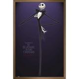 Disney Tim Burton s The Nightmare Before Christmas - Jack Wall Poster 14.725 x 22.375 Framed