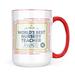 Neonblond Worlds Best Nursery Teacher Certificate Award Mug gift for Coffee Tea lovers