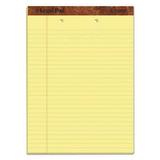 TOPS The Legal Pad Ruled Perforated Pads Wide/Legal Rule 50 Canary-Yellow 8.5 x 11.75 Sheets Dozen (7531)