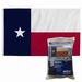 Printed Nylon 3 x 5 Texas State Flag with Brass Grommets by Betsy Flags