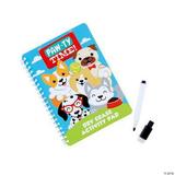 Puppy Dry Erase Activity Books with Markers Birthday Stationery 12 Pcs