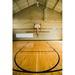 High school basketball court and head of key at Webster Groves High School in Webster Groves Missouri Poster Print by Panoramic Images (36 x 24)
