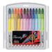 BIC Intensity Fine Tip Permanent Marker Value Pack Fine Bullet Tip Assorted Colors 36/Set (GXPMP361ASST)