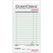 (Price/Pack)National Checking A3632 Guest Check 1 Part 15 Line Green 1-2500 Each