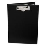 Portfolio Clipboard with Low-Profile Clip Portrait Orientation 0.5 Clip Capacity Holds 8.5 x 11 Sheets Black | Bundle of 2 Each