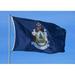 Allied Flag 3 x 5 FT Nylon Maine State Flag - Made in USA