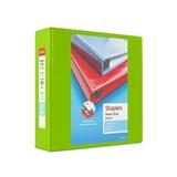 Staples Heavy Duty 3 3-Ring View Binder Chartreuse (24692) 56322-CC/24692