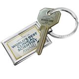 NEONBLOND Keychain Worlds Best Clinical Scientist Certificate Award