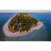 Aerial view of Sanibel Island Lighthouse Sanibel Island Lee County Florida USA Print by Panoramic Images
