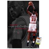 Michael Jordan - Can t Accept Not Trying Wall Poster with Pushpins 22.375 x 34