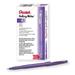 Pentel Rolling Writer Pen 0.8 Millimeter Cushion Ball Tip Violet Ink Box of 12 (R100-V)