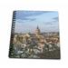 3dRose Italy Rome City Rooftops - Memory Book 12 by 12-inch