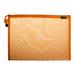 Mesh File Pocket Colorful A4 Documents Organizer Bag Visible Zippered File Bag