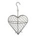 HGYCPP Heart Shape Hanging Planter Metal Artificial Plant Flower Pots Storage Basket Wall Succulent Plants Holder with Hook