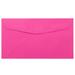 JAM Paper & Envelope No. 6 3/4 Envelopes 3 5/8 x 6 1/2 Fuchsia Pink 100/Pack