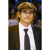 Ashton Kutcher 24x36 Poster Candid in Cap and Suit