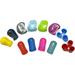 The Pencil Grip Premium Pencil Grips Universal Ergonomic Writing Aid For Righties And Lefties Colorful Pencil Grippers Assorted Colors & Styles 12 Count - PGP-012