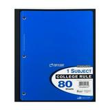 1-Subject Notebook 80 Sheets 3-Hole Punched College Rule (Pack of 16)