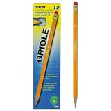 Dixon Oriole Wooden Pencils No. 2 Soft Lead Dozen (12886) 573932