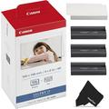 Canon Photo Paper Printer Photo Paper KP-108IN / KP108 | Color Ink Paper - Includes (4x6) 108 Ink Paper Sheets + 3 Ink toners for Canon Selphy CP1300 CP1200 CP910 CP900 Compact Photo Printers