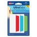 Filing Ultra Tabs 3 x 1.5 24 File Tabs Assorted Colors