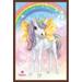 Animal Club - Unicorn Wall Poster 22.375 x 34 Framed