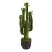 Nearly Natural 30 Artificial Full Branches Cactus Plant With Pot Green/Black