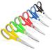 Scissors Taotree 8 Multipurpose Scissor Bulk Pack of 5 Stainless Steel Sharp Scissors for Office Home General Use High/Middle School Classroom Teacher Student Kids Scissors Supplies Same Size