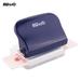 KW-trio 6-Hole Paper Punch Handheld Metal Hole Puncher 5 Sheet Capacity 6mm for A4 A5 B5 Notebook Scrapbook Diary Planner