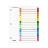 OneStep Printable Table of Contents and Dividers 15-Tab 1 to 15 11 x 8.5 White 1 Set