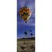 Hot air balloons rising Hot Air Balloon Rodeo Steamboat Springs Routt County Colorado USA Poster Print (18 x 7)