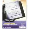 Wilson Jones Economy Weight Top-Loading Sheet Protectors 2 mil Thickness - For Letter 8 1/2 x 11 Sheet - Ring Binder - Rectangular - Clear - Polypropylene - 50 / Box