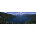 High angle view of a lake Lake Tahoe California USA Poster Print (18 x 6)