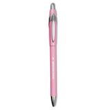 Write for Hope Edition FlexGrip Elite Ballpoint Pen Retractable Medium 1 mm Black Ink Pink Barrel Dozen | Bundle of 10 Dozen