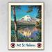 HomeRoots 36 x 48 in. Mt. St. Helens C1920s Vintage Travel Poster Wall Art Multi Color