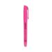 Universal Pocket Highlighters Fluorescent Pink Ink Chisel Tip Pink Barrel Dozen Each