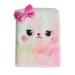 Diary Book 80 Pages Smooth Writing Plush Cartoon Animal Daily Planner for Girls
