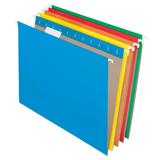 Office DepotÂ® Brand Hanging File Folders Letter Size 100% Recycled Assorted Colors Box Of 25